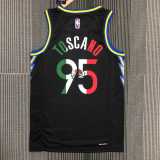 Men's Juan Toscano-Anderson Black Team Jersey - City Edition