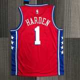 Men's James Harden Red Team Jersey - Statement Edition