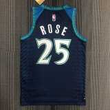 Men's Derrick Rose Blue Team Jersey - City Edition