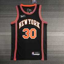 Men's Julius Randle Black Team Jersey - City Edition