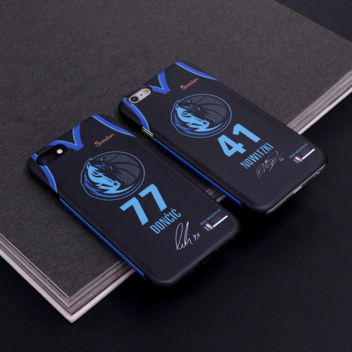 Dirk Nowitzki / Luka Doncic City Jersey Phone Case