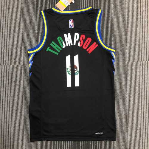 Men's Klay Thompson Black Team Jersey - City Edition