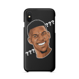Nick Young / Michael Jordan Question Mark Emoji Phone Case