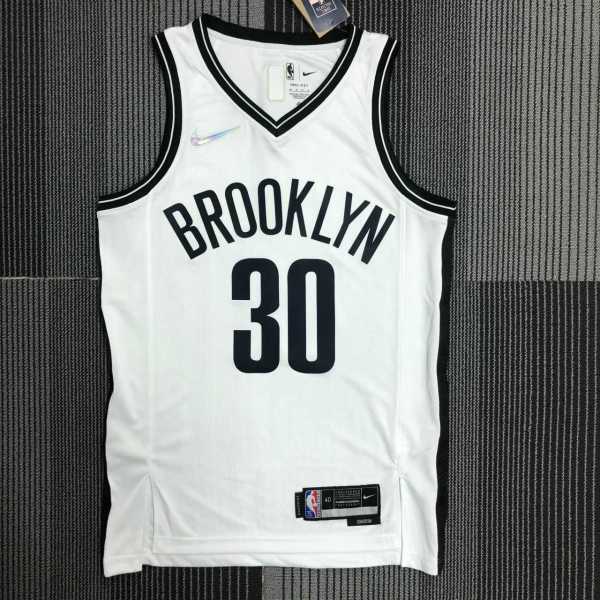 Men's Stephen Curry White Team Jersey - 75th Anniversary Edition