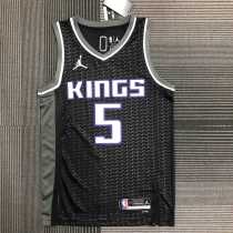 Men's De’Aaron Fox Black Team Jersey