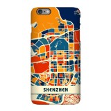 Beijing / Shanghai / Guangzhou / Shenzhen City Map Phone Case