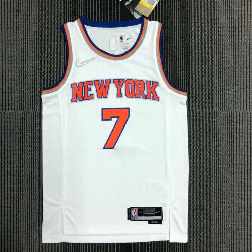 Men's Carmelo Anthony White Team Jersey - 75th Anniversary Edition