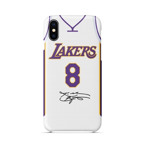 Kobe Bryant White Jersey Phone Case