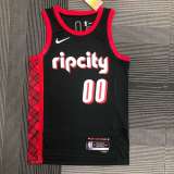 Men's Carmelo Anthony Black Team Jersey - City Edition
