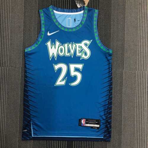 Men's Derrick Rose Blue Team Jersey - City Edition