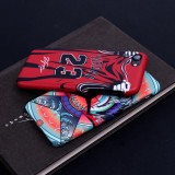 Michael Jordan Jersey and Illustration Phone Case