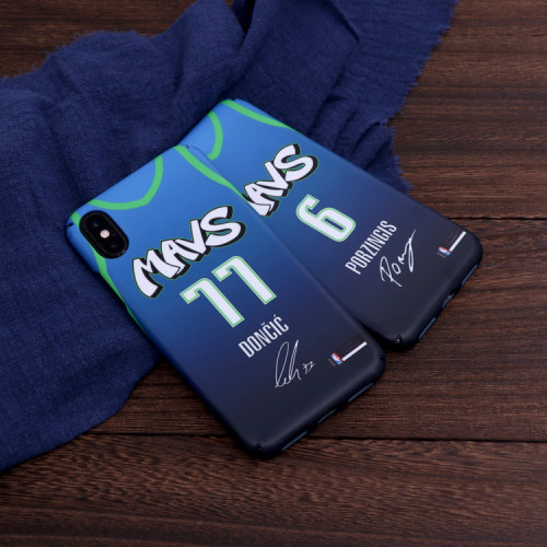 Dirk Nowitzki / Luka Dončić City Jersey Phone Case