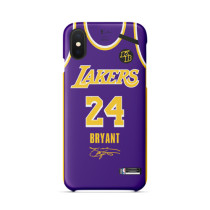 LeBron James / Kobe Bryant / Kyle Kuzma Retro Jersey Purple Phone Case