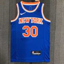 Men's Julius Randle Blue Team Jersey - 75th Anniversary Edition