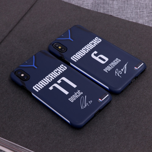 Luka Dončić / Dirk Nowitzki Jersey Phone Case