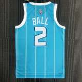 Men's LaMelo Ball Blue Team Jersey - 75th Anniversary Edition