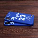 Kobe Bryant / LeBron James Retro Jersey Blue Phone Case