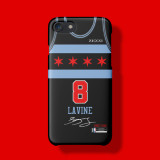 Michael Jordan / Zach LaVine/ Lauri Markkanen Jersey Phone Case