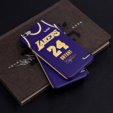 LeBron James / Kobe Bryant / Kyle Kuzma Retro Jersey Purple Phone Case