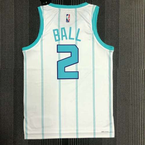 Men's LaMelo Ball White Team Jersey - 75th Anniversary Edition