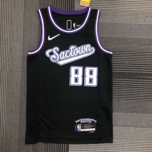 Men's Neemias Queta Black Team Jersey - City Edition