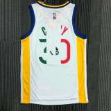 Men's Stephen Curry White Team Jersey - 75th Anniversary Edition