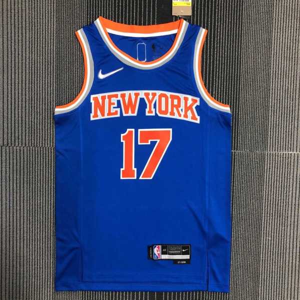 Men's Jeremy Lin Blue Team Jersey - 75th Anniversary Edition