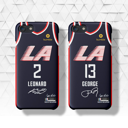 Kawhi Leonard / Paul George / Louis Williams City Jersey Phone Case