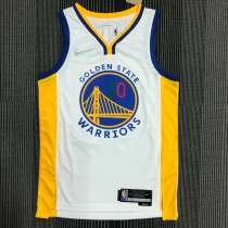 Men's Stephen Curry White Team Jersey - 75th Anniversary Edition