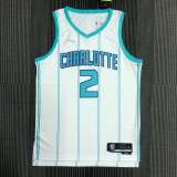 Men's LaMelo Ball White Team Jersey - 75th Anniversary Edition