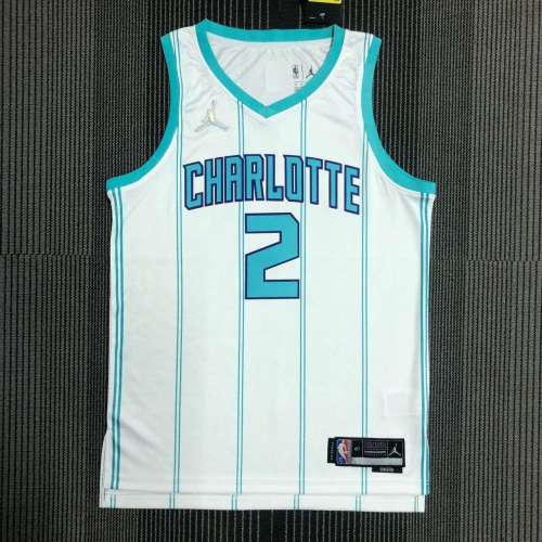 Men's LaMelo Ball White Team Jersey - 75th Anniversary Edition