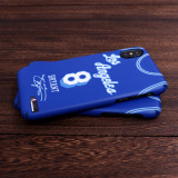 Kobe Bryant / LeBron James Retro Jersey Blue Phone Case
