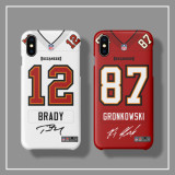 Tom Brady / Robert Gronkowski Jersey Phone Case