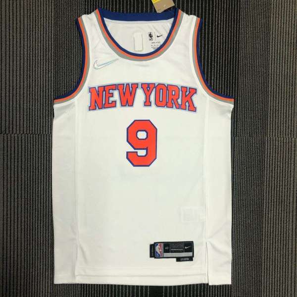Men's R.J.Barrett White Team Jersey - 75th Anniversary Edition