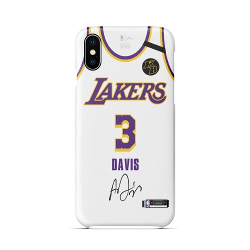 Kobe Bryant / LeBron James / Kyle Kuzma Retro Jersey White Phone Case