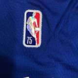 Men's Stephen Curry Blue Team Jersey - 75th Anniversary Edition