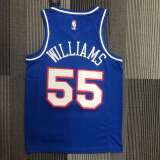 Men's Jason Williams Blue Team Jersey