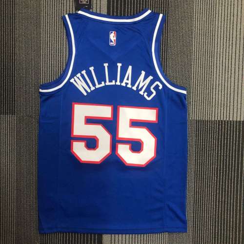 Men's Jason Williams Blue Team Jersey
