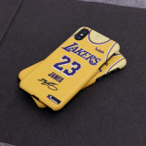 Kobe Bryant / LeBron James / Kyle Kuzma Retro Jersey Yellow Phone Case