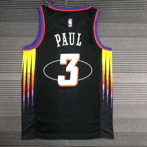 Men's Chris Paul Black Team Jersey - City Edition