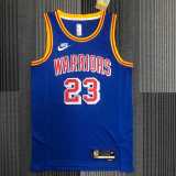Men's Draymond Green Blue Retro Team Jersey - 75th Anniversary Edition