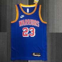 Men's Draymond Green Blue Retro Team Jersey - 75th Anniversary Edition