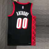 Men's Carmelo Anthony Black Team Jersey - City Edition