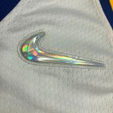Men's Stephen Curry White Team Jersey - 75th Anniversary Edition