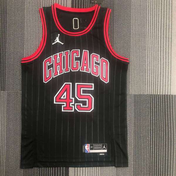 Men's Michael Jordan Black Team Jersey - Statement Edition