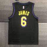 Men's LeBron James Black Team Jersey
