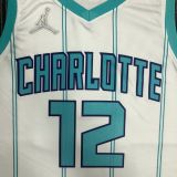 Men's Kelly Oubre Jr. White Team Jersey - 75th Anniversary Edition
