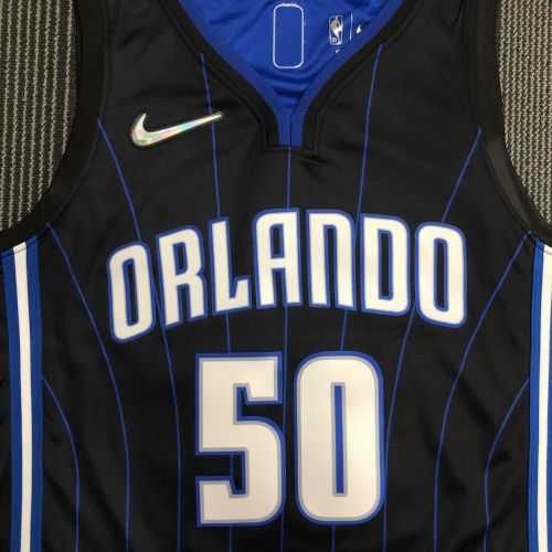 Men's Cole Anthony Black Team Jersey - 75th Anniversary Edition