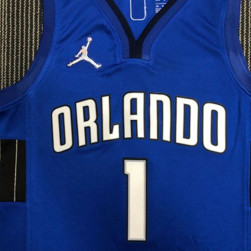 Men's Tracy McGrady Blue Team Jersey - Statement Edition