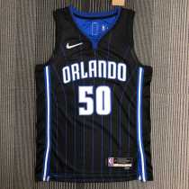 Men's Cole Anthony Black Team Jersey - 75th Anniversary Edition